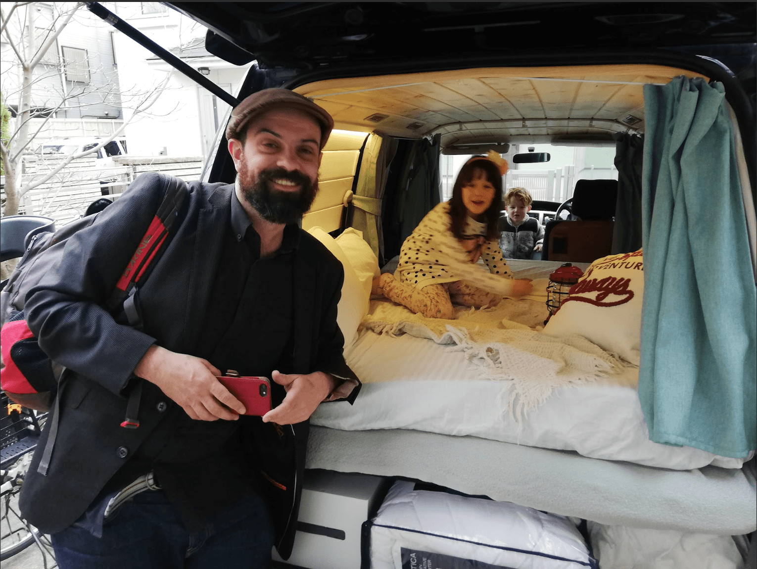 Liam & family — Bare Camper customer