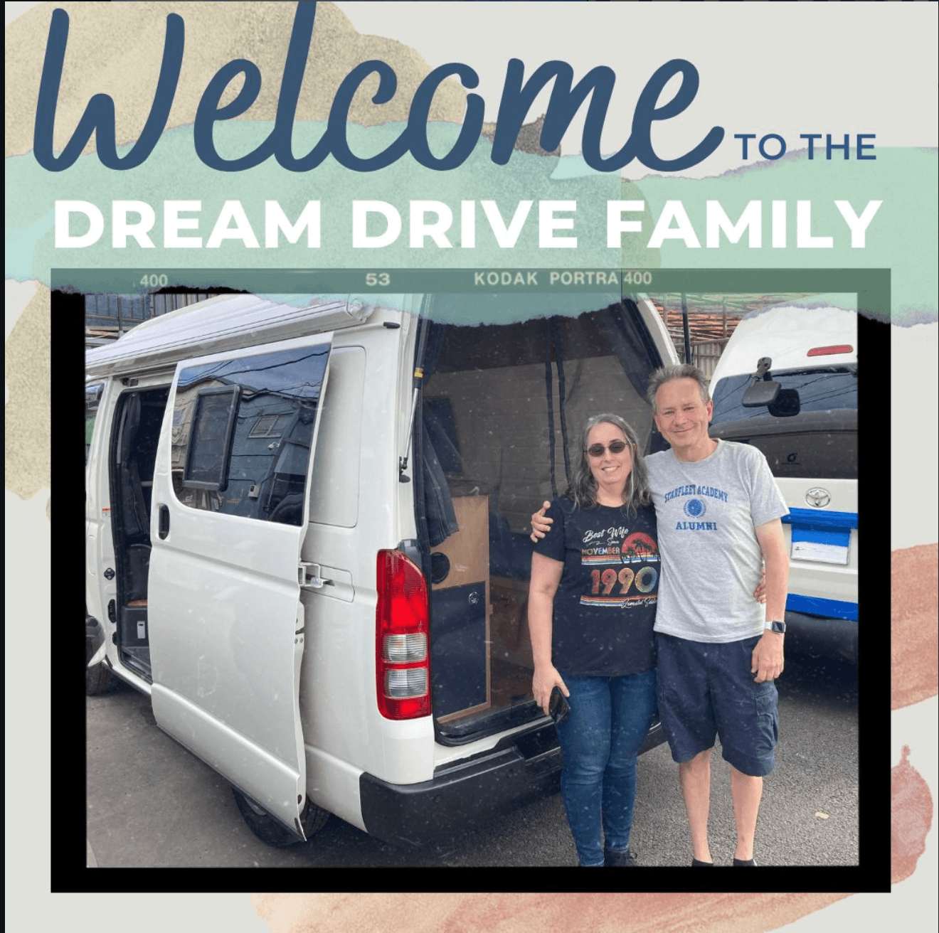 Mary & Frank — Bare Camper customer